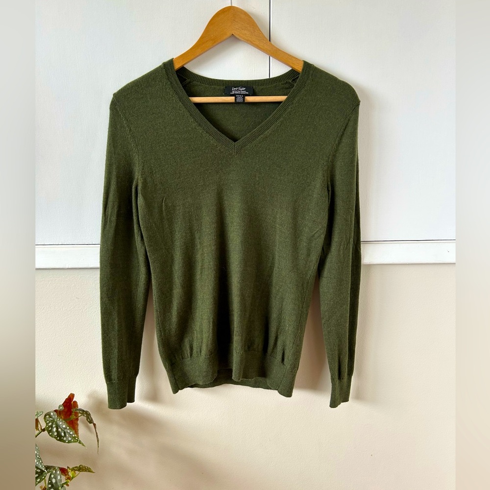 Lord and Taylor merino sweater